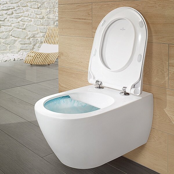 Vas WC suspendat Villeroy & Boch, Subway 2.0, direct flush, fara capac, alb alpin