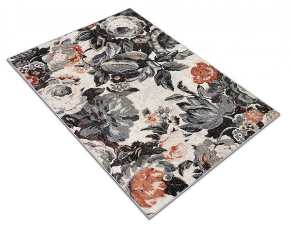 Covor Sufragerie Dormitor, Model Anny 33011 085, Model Floral, Multicolor 78x150