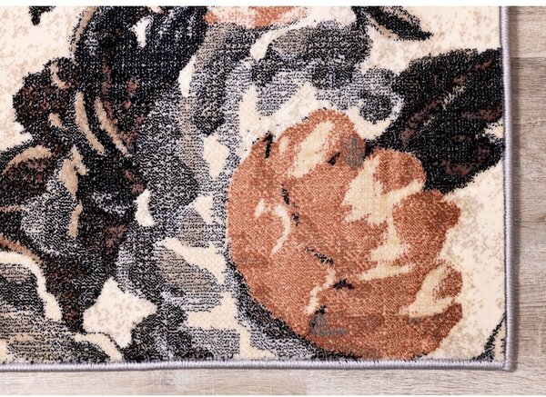 Covor Sufragerie Dormitor, Model Anny 33011 085, Model Floral, Multicolor 78x150