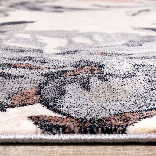 Covor Sufragerie Dormitor, Model Anny 33011 085, Model Floral, Multicolor 78x150