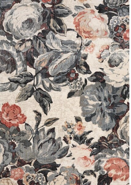 Covor Sufragerie Dormitor, Model Anny 33011 085, Model Floral, Multicolor 78x150