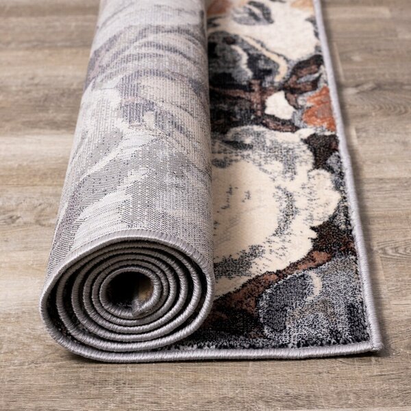 Covor Sufragerie Dormitor, Model Anny 33011 085, Model Floral, Multicolor 78x150