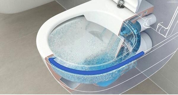 Set vas WC suspendat Villeroy & Boch, Subway 2.0, direct flush, cu capac slim, soft close, alb alpin