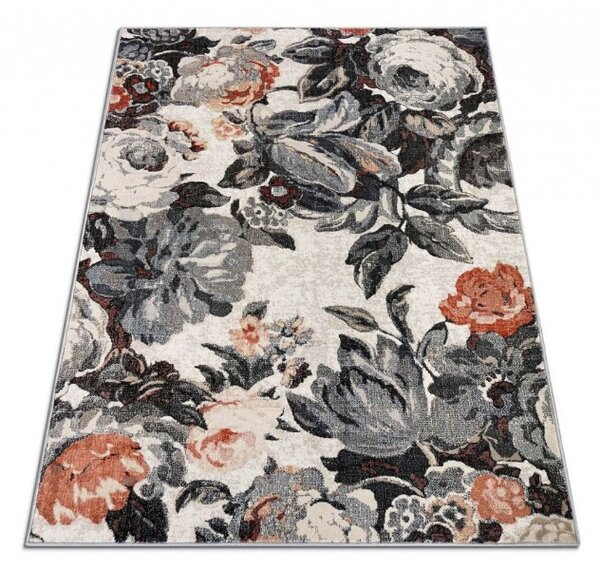 Covor Sufragerie Dormitor, Model Anny 33011 085, Model Floral, Multicolor 78x150