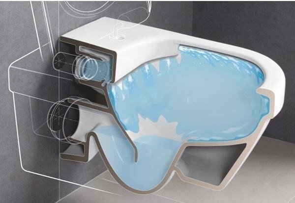 Vas WC suspendat Villeroy & Boch, Subway 2.0, direct flush, ViFresh, alb alpin