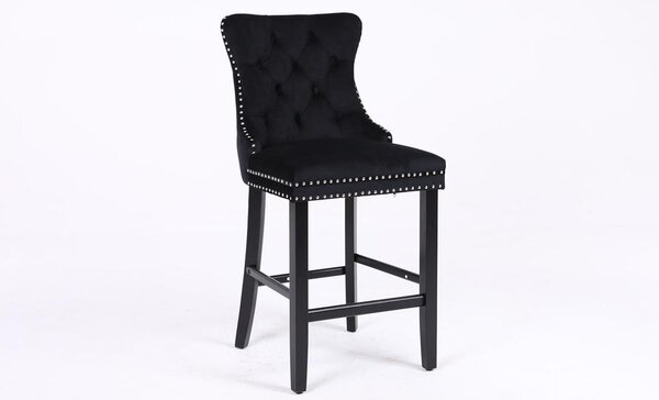 Scaun Bar KJC10177 Negru