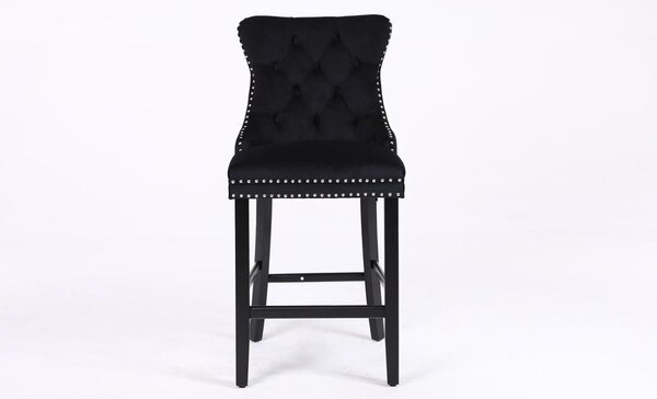 Scaun Bar KJC10177 Negru