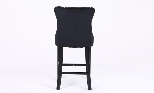 Scaun Bar KJC10177 Negru