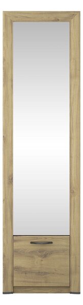 Dulap hol SAPORI, stejar navarra, PAL laminat, 60x36x217 cm