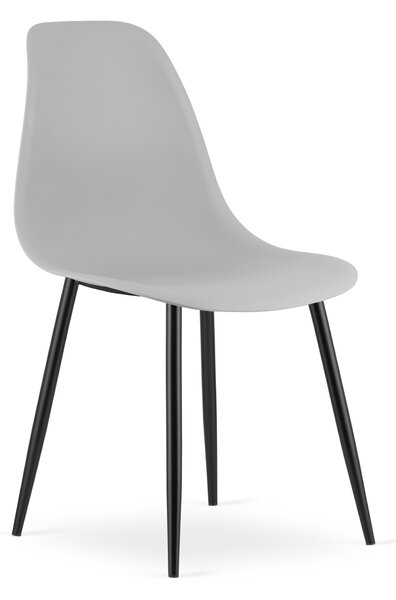 Scaun Bucatarie/Dining Velo Plus Gri Deschis
