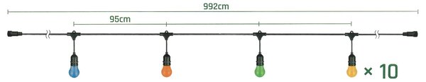 Lampa de gradina black WOJ+14342