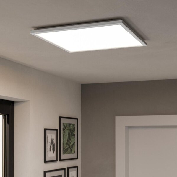 Plafonieră LED RGBW dimabilă de exterior Eglo 901476 ROVITO-Z 17W/230V 50x50cm IP44 alb