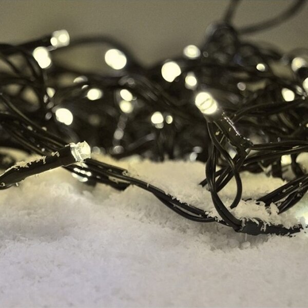 Brilagi - Ghirlandă LED pentru exterior 100xLED/8 funcții 13 m IP44 alb cald