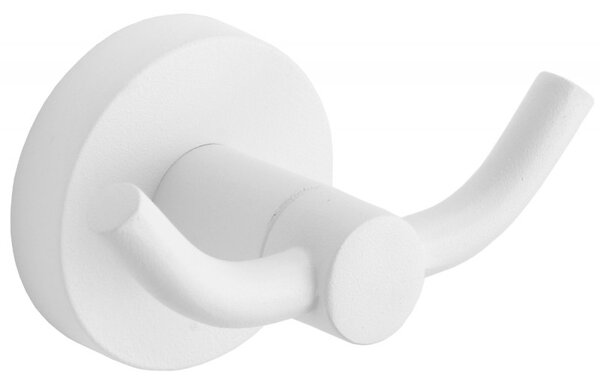 Mexen Accesorii Mexen, suport pentru prosoape REMO cu 2 carlige, alb, 70507352-20