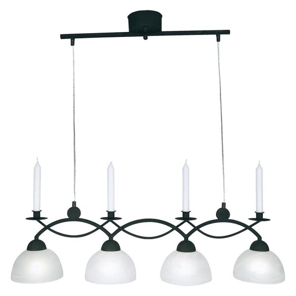 Cottex T454 - Lustră suspendată pe cablu FLORENS, 4 x E14, 40 W, 230 V