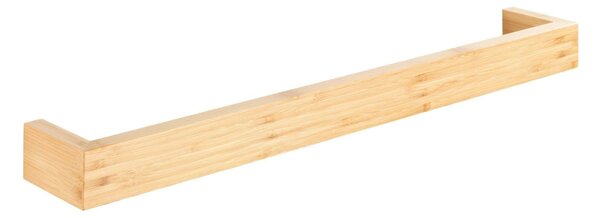 Suport pentru prosoape BAMBOO, bambus, maro deschis, 60 x 9 x 5 cm, WENKO