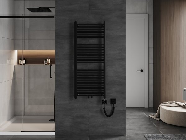 Mexen Mars, element electric de încălzire 1200 x 500 mm, 500 W, negru, W110-1200-500-6500-70