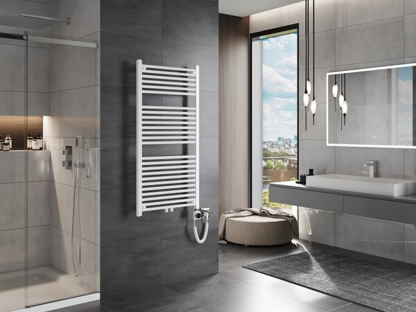Mexen Mars, element electric de încălzire 1200 x 600 mm, 600 W, alb, W110-1200-600-6600-20