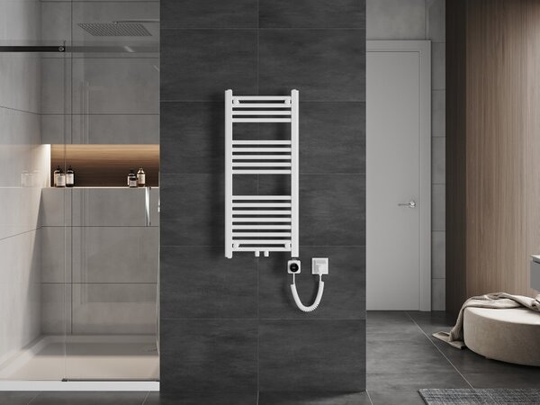 Mexen Mars, element electric de încălzire 900 x 400 mm, 300 W, alb, W110-0900-400-6300-20