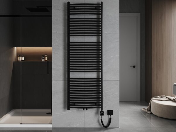 Mexen Ares, element electric de încălzire 1800 x 600 mm, 1200 W, negru, W102-1800-600-6120-70