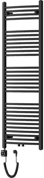 Mexen Ares, element electric de încălzire 1500x500 mm + tijă de încălzire 600 W, negru, W102-1500-500-6600-70