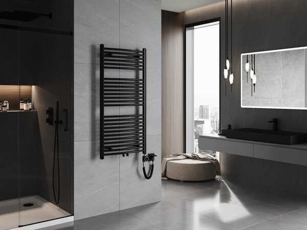 Mexen Ares, element electric de încălzire 1200 x 600 mm, 600 W, negru, W102-1200-600-6600-70
