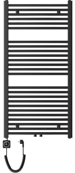 Mexen Ares, element electric de încălzire 1200 x 600 mm, 600 W, negru, W102-1200-600-6600-70