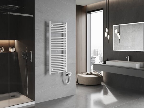 Mexen Ares, element electric de încălzire 1200x500 mm, + tijă de încălzire 500 W, alb, W102-1200-500-6500-20