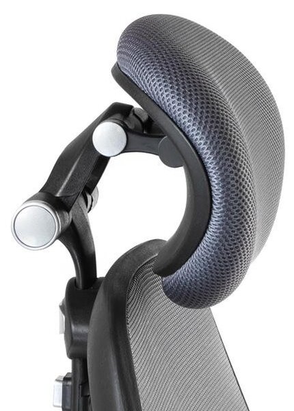 Scaun de birou, design ergonomic, inaltime, cotiere si tetiera reglabile, adancime 52 cm