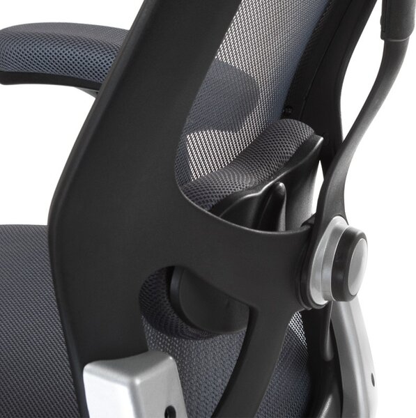 Scaun de birou, design ergonomic, inaltime, cotiere si tetiera reglabile, adancime 52 cm