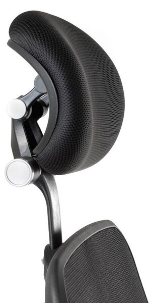 Scaun ergonomic birou, inaltime reglabila, pivotant, baza metalica, mesh