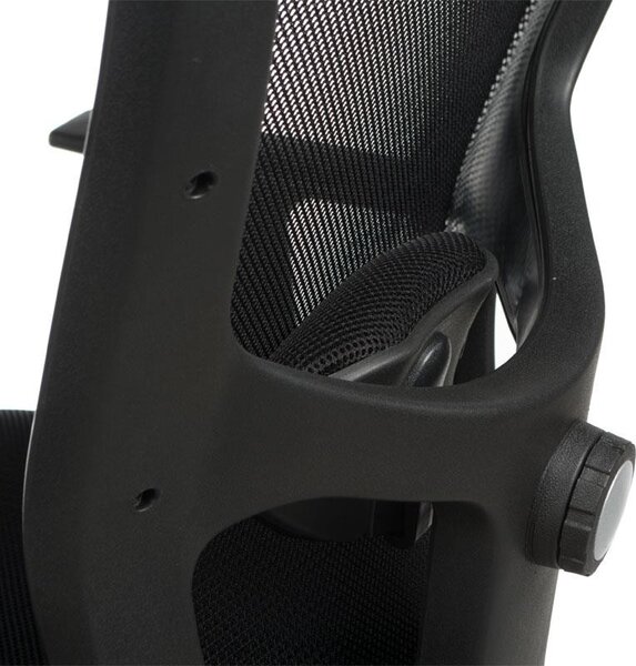 Scaun de birou, inaltime reglabila 48-58 cm, latime 57 cm, pivotant, perna lombara
