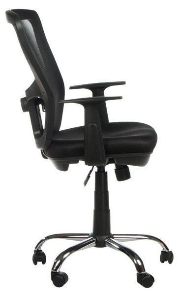 Scaun de birou, inaltime reglabila 48-58 cm, latime 57 cm, pivotant, perna lombara