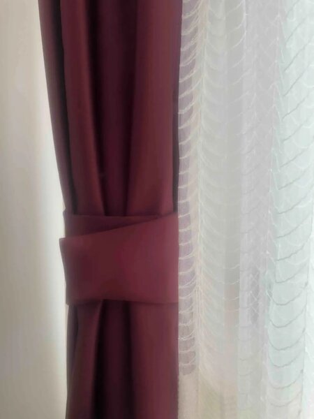 Perdea Blackout opaca bordo,100x260 cm,50022