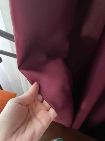 Perdea Blackout opaca bordo,100x260 cm,50022