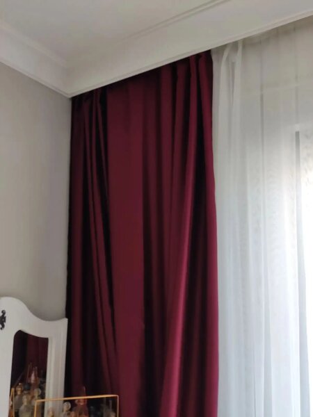 Perdea Blackout opaca bordo,100x260 cm,50022