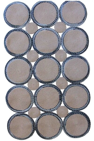 Covor iută Bolero Homs, 90X150 cm,10017-1