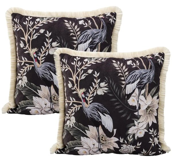 Set fata de perna decorativa 2 buc,Homs ,seria oz,43 x 43 cm.50041