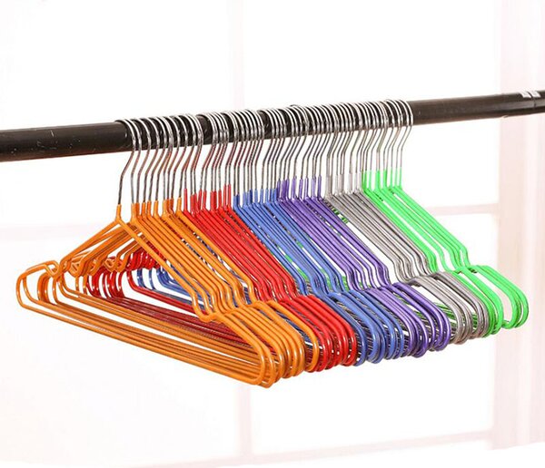 Set 40 de umerase metalice siliconate, Multicolor