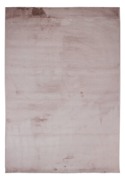 Covor Premium Belgian LOP 020, Marime 50 x 80 cm, Roz, Inaltime Fir 23 mm, Antiderapant, Antialergic, Poliester, Living, Dormitor, Sufragerie, Birou
