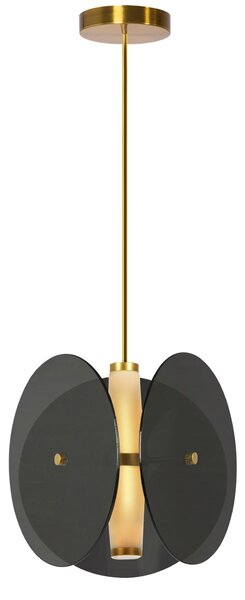 Lampă suspendată black APP1675-CP Round