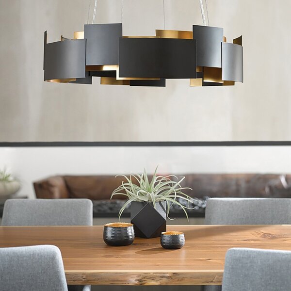 Lampă suspendată black APP1561-6CP