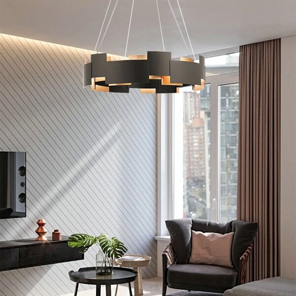 Lampă suspendată black APP1561-6CP