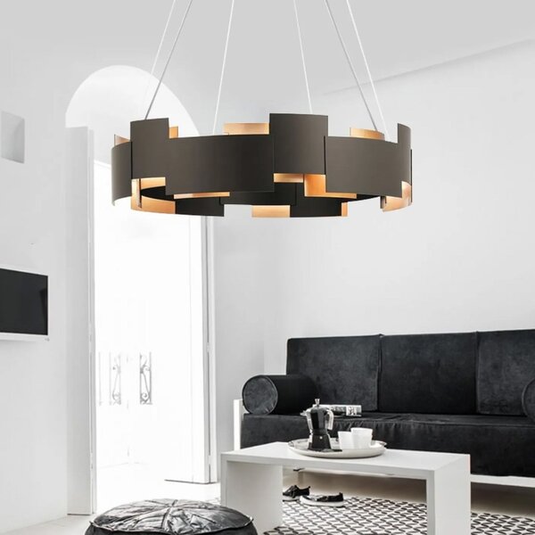 Lampă suspendată black APP1561-6CP