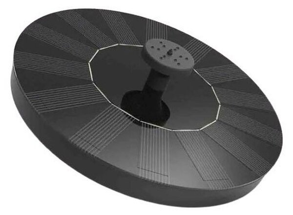 Fantana cu incarcare solara, 4 duze, jet 40 cm, diametru 13 cm, IPX8