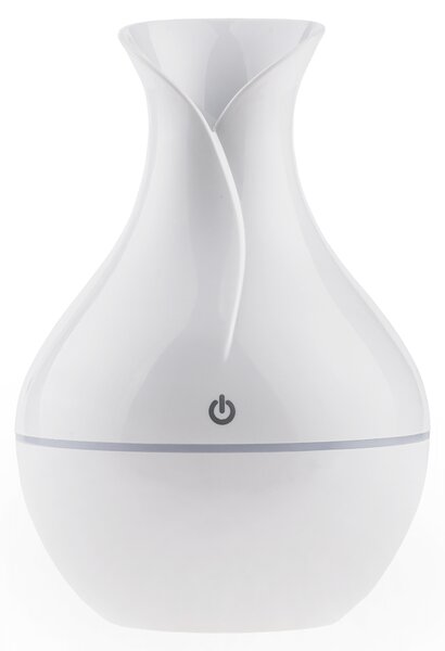 KONDELA Umidificator/difuzor aromaterapie, alb, VISON