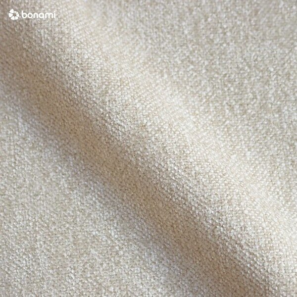 Pat matrimonial bej tapițat cu spațiu de depozitare cu somieră 180x200 cm Thessa Pillow – Bonami Selection