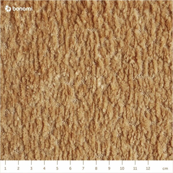 Pat matrimonial galben muștar tapițat cu somieră 160x200 cm Noira Slim – Bonami Selection