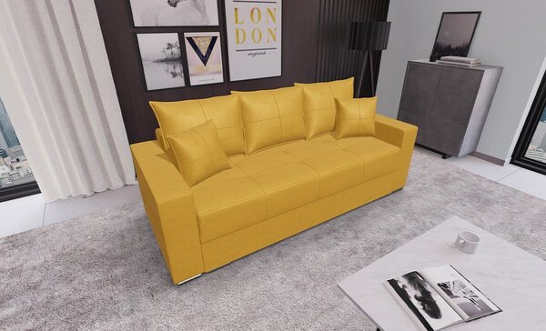 Canapea Extensibilă Claudia Bonell Mini, Galben