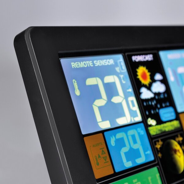 Statie meteo Solight I, neagra